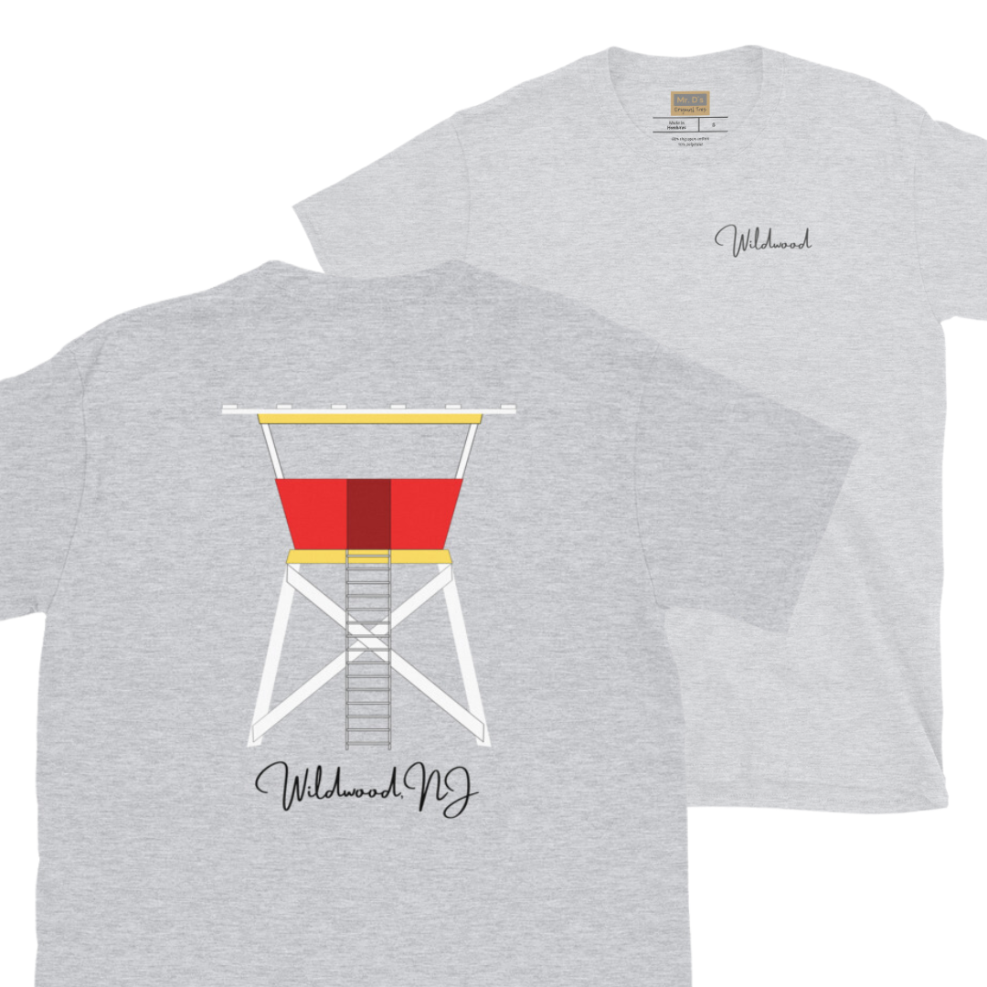 Unisex Wildwood Lifeguard Stand Tee T-Shirt