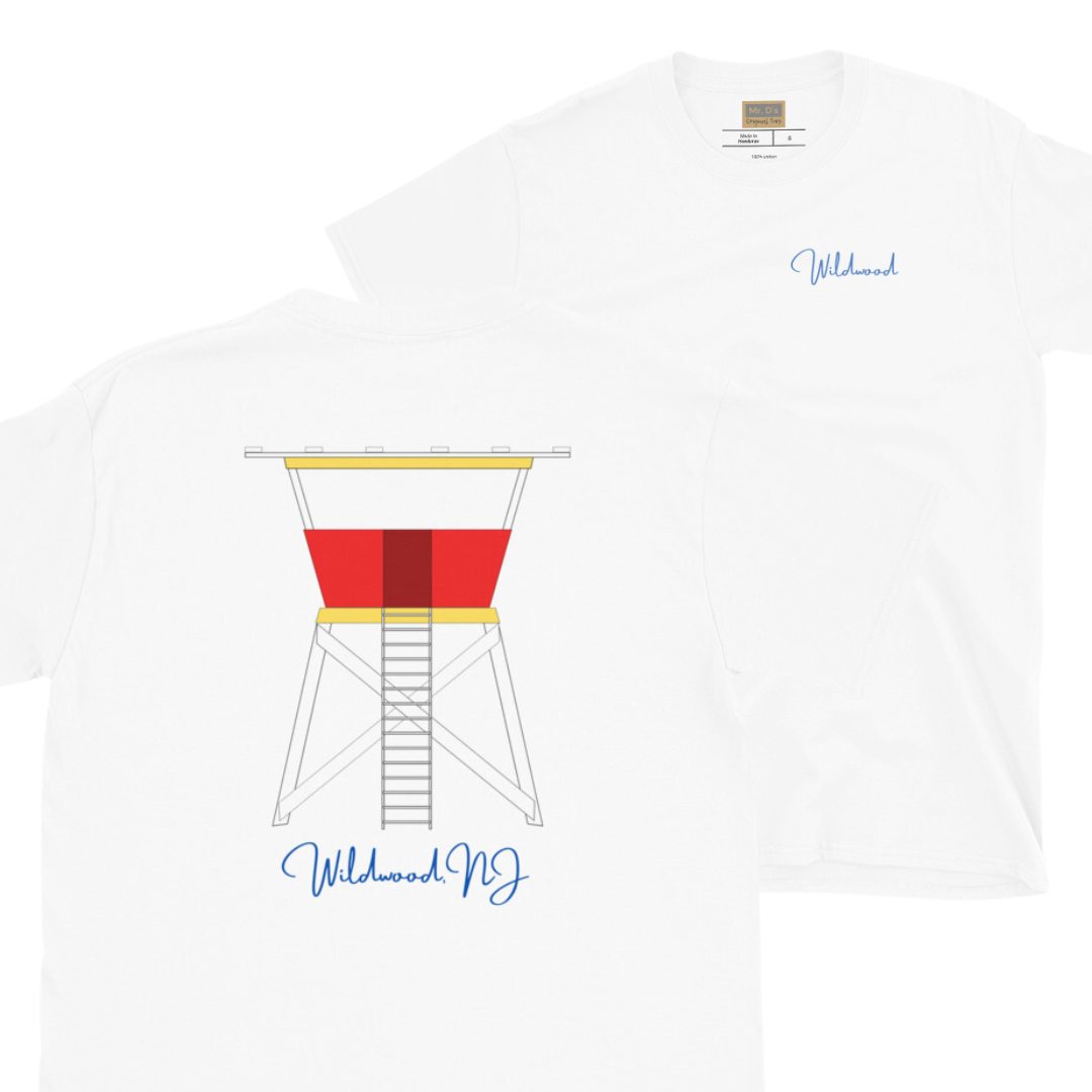Unisex Wildwood Lifeguard Stand Tee T-Shirt