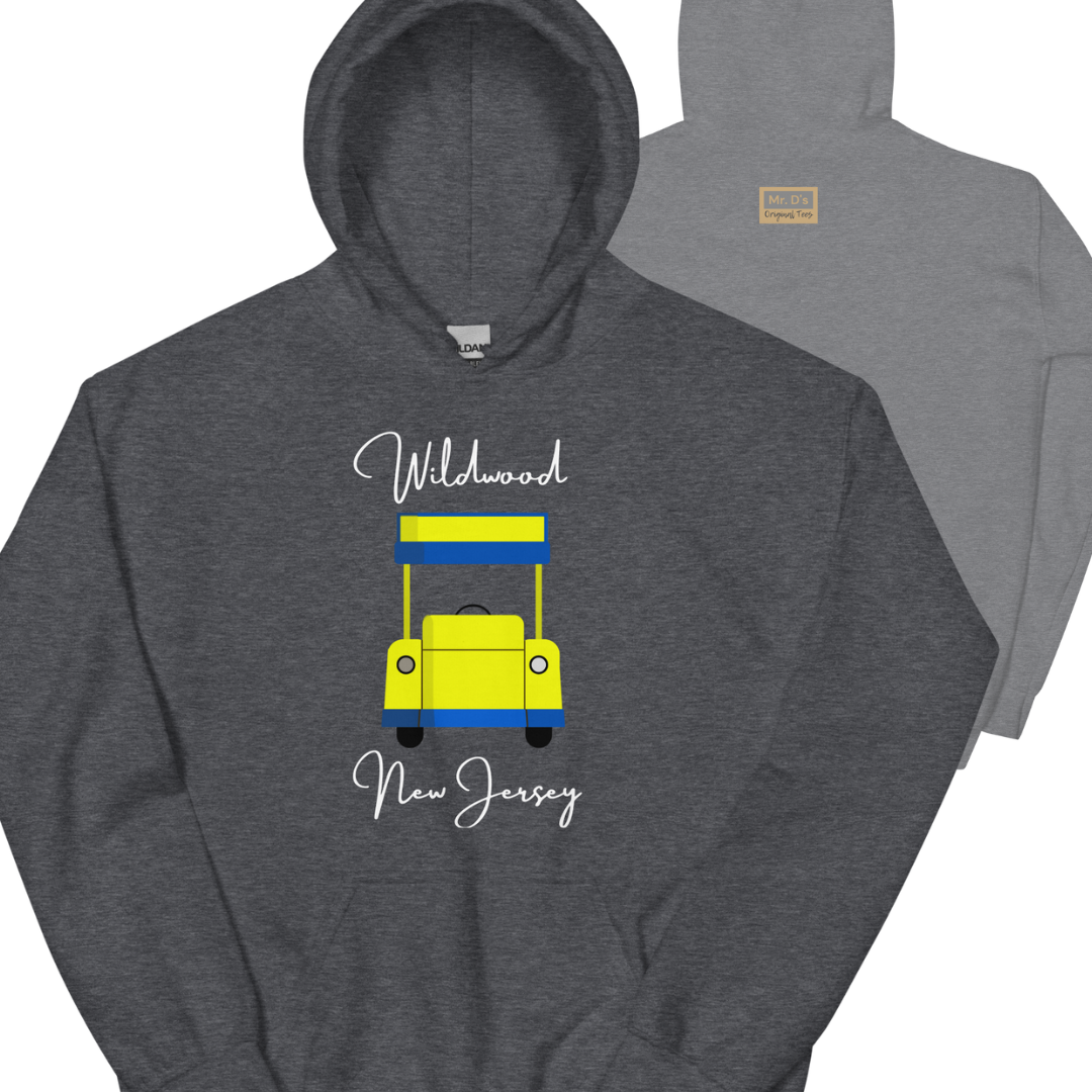 Wildwood Tram Car Unisex Hoodie