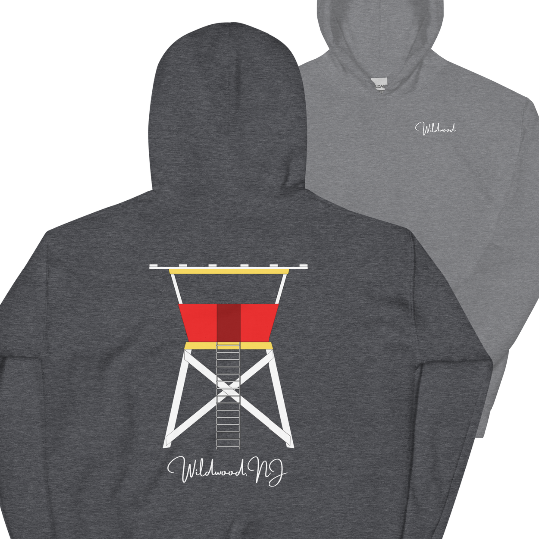 Wildwood Lifeguard Stand Unisex Hoodie