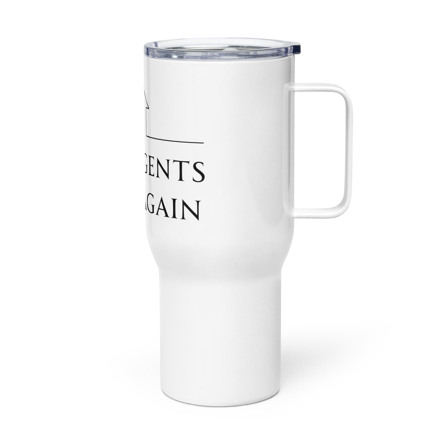 Make Agents Great Again Travel mug with a handle