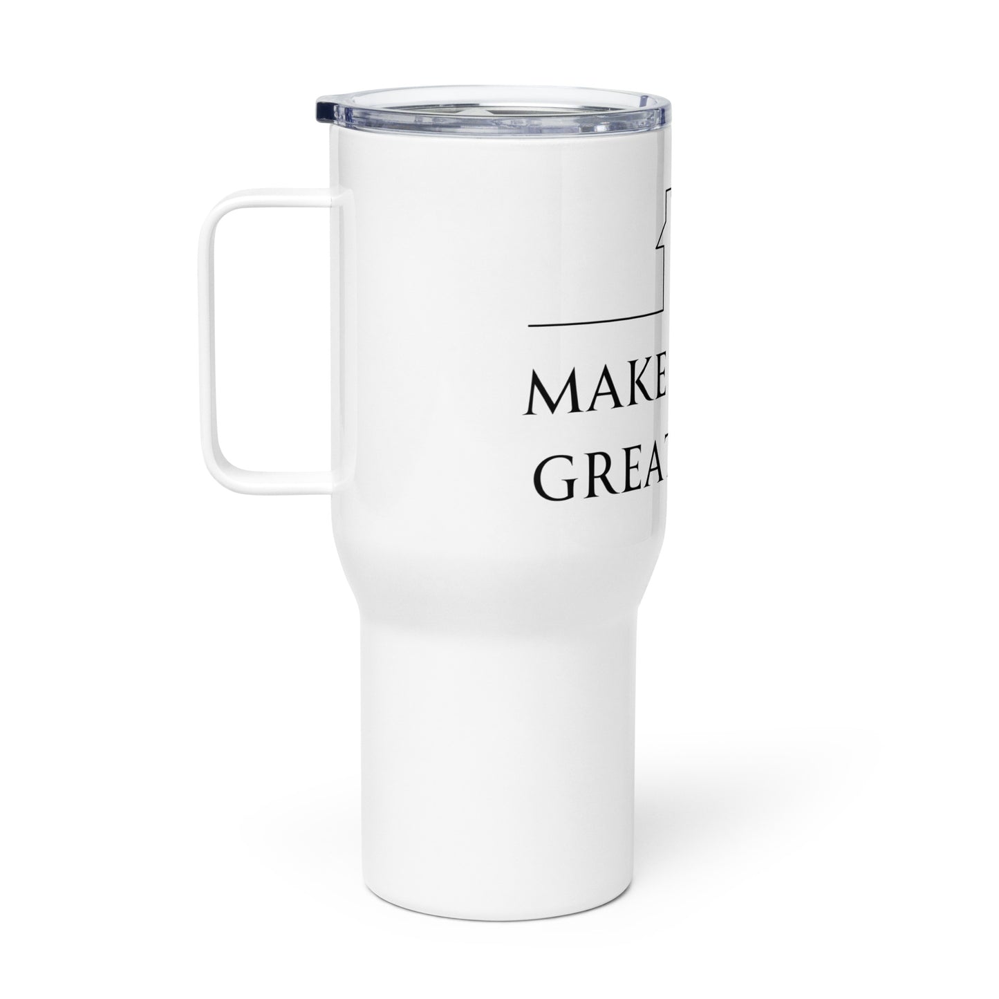 Make Agents Great Again Travel mug with a handle