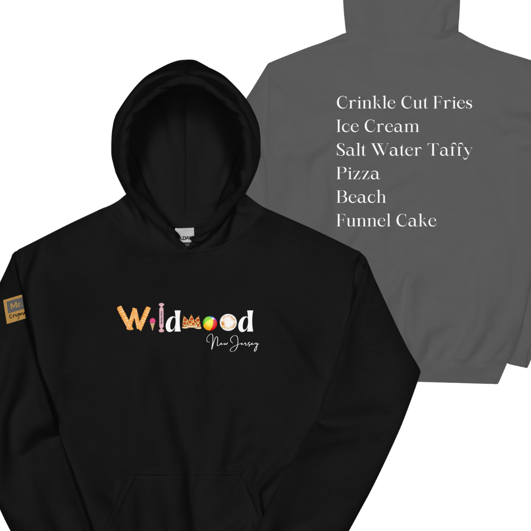 Wildwood Crinkle Cut Fries Unisex Hoodie