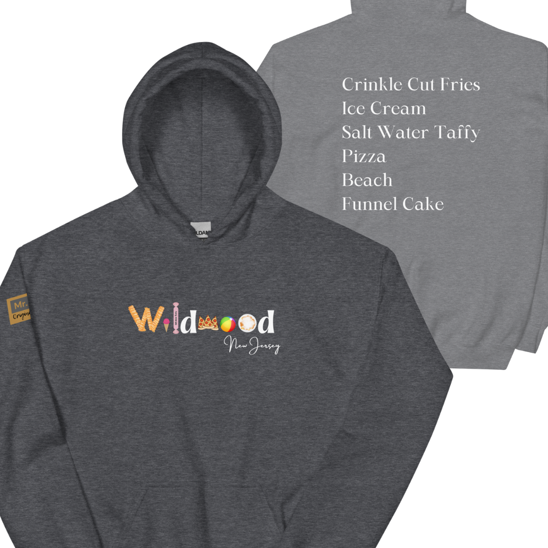 Wildwood Crinkle Cut Fries Unisex Hoodie