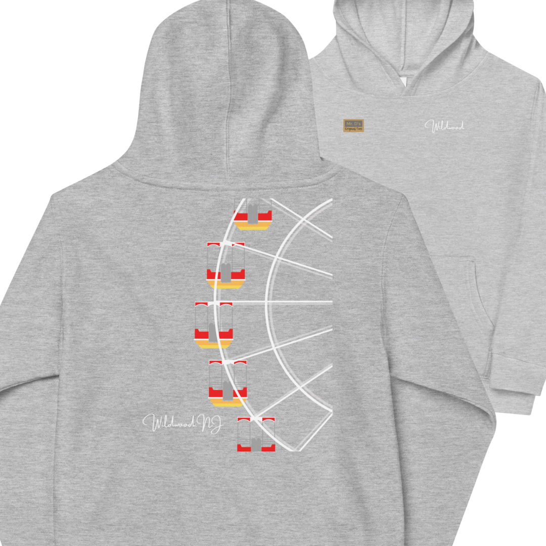 Wildwood Ferris Wheel Kids fleece hoodie