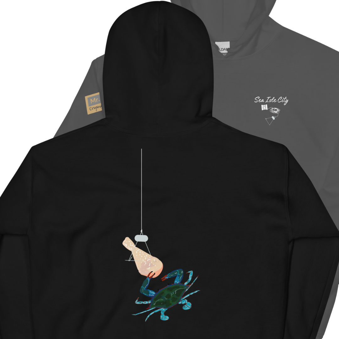 Sea Isle City Chicken Bait Unisex Hoodie