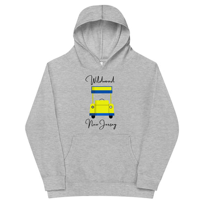 Wildwood Tram Car Kids fleece hoodie