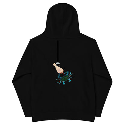 Sea isle City Chicken Bait Kids fleece hoodie