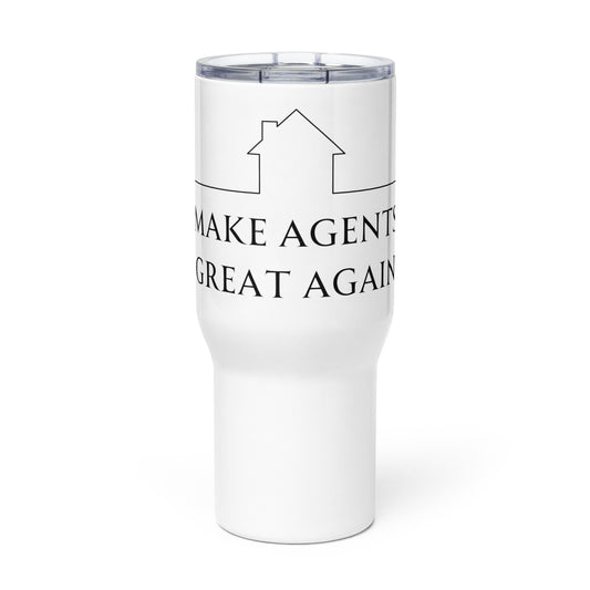 Make Agents Great Again Travel mug with a handle