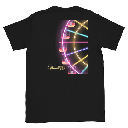 Neon Wildwood Ferris Wheel Unisex T-Shirt