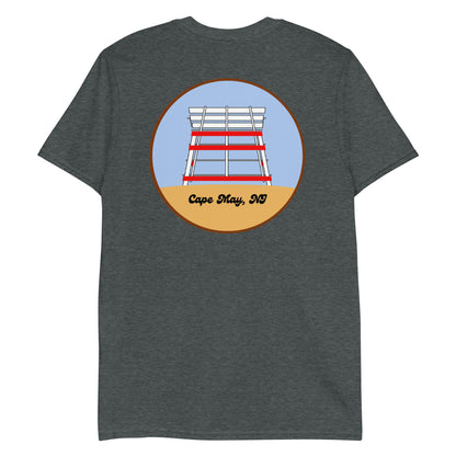 Poverty Beach Lifeguard Stand Tee