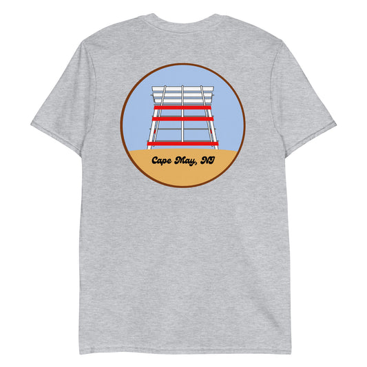 Philadelphia Ave Beach Lifeguard Stand Tee