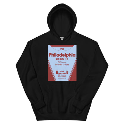 Philadelphia Crowns Mike Schmidt Stats Unisex Hoodie