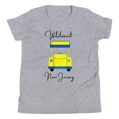 Wildwood Tram Car Youth Short Sleeve T-Shirt