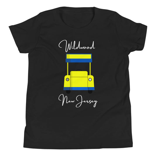 Wildwood Tram Car Youth Short Sleeve T-Shirt