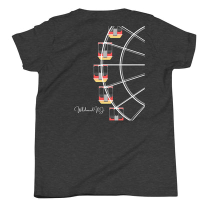 Wildwood Ferris Wheel Youth Short Sleeve T-Shirt